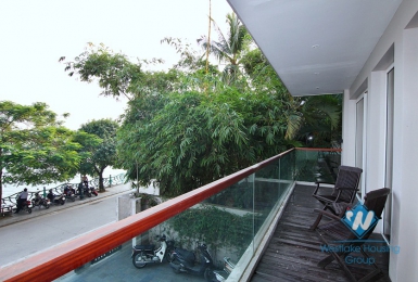 A lakeview 3 bedroom apartment for rent in Quang An, Tay Ho
